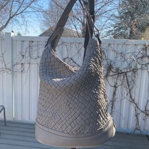 FALOR HOBO SHOULDER BUCKET BAG